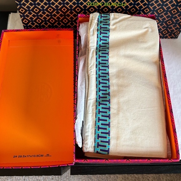 Tory Burch Miller Patent Leather Sandal Malta Gray Size 8 - Picture 3 of 11